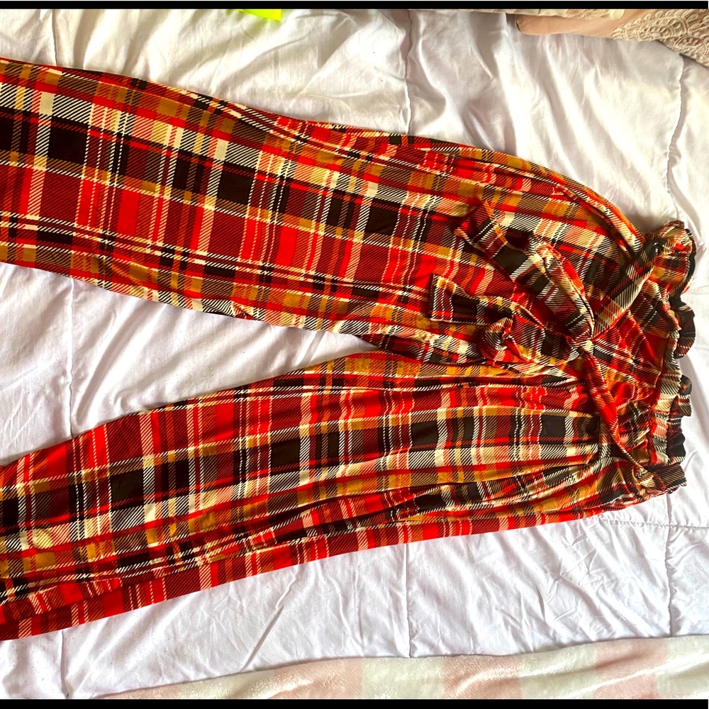 Plaid pants